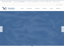 Tablet Screenshot of esp.teneo.be